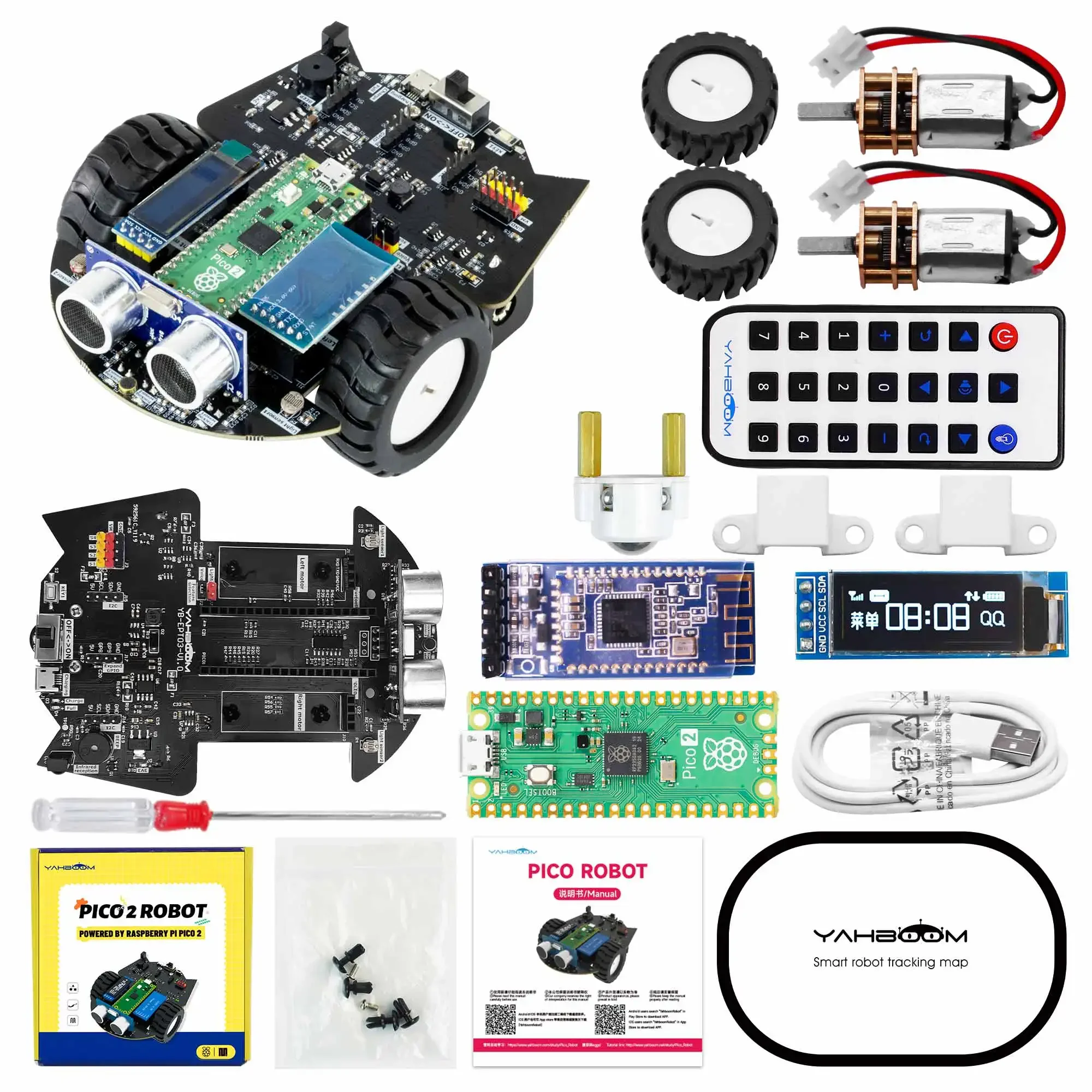 Yahboom Raspberry Pi Pico 2 Ro - Diy Electronics Raspberry Pi ulasan dan harga