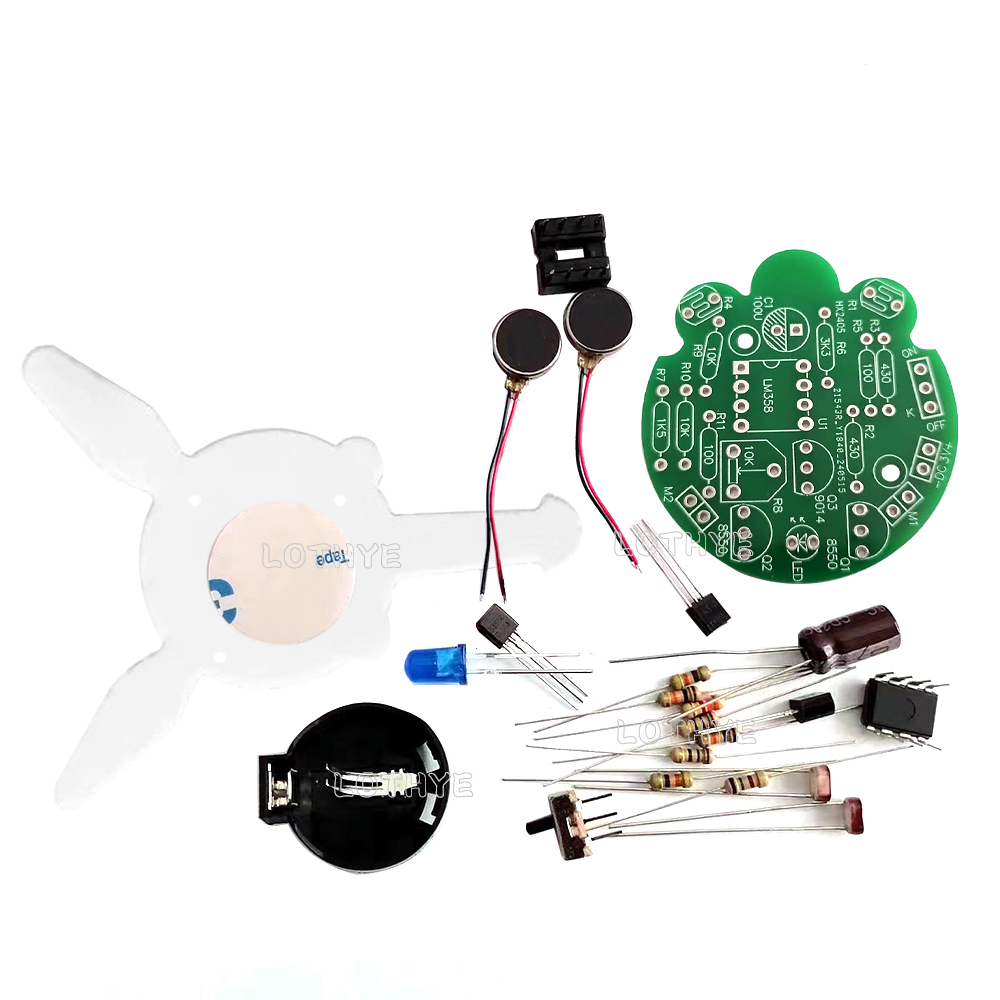 Photosensitive Firefly Kit Mob - Diy Electronics Workbench ulasan dan harga