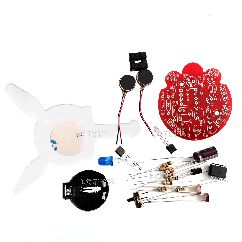 Photosensitive Firefly Kit Mob - Diy Electronics Workbench ulasan dan harga
