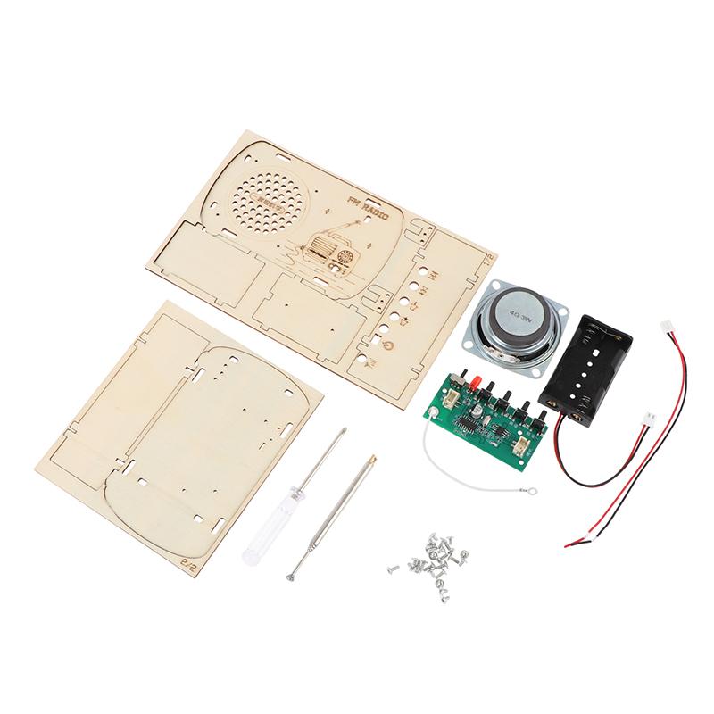 【xxx】DIY Wooden FM Radio Kit V - Diy Electronics Projects For Kids ulasan dan harga