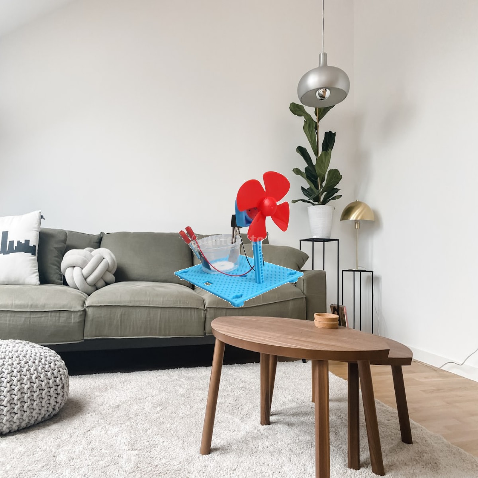 Kids DIY Fan Wind Power Genera - Diy Electronics Projects For Kids ulasan dan harga