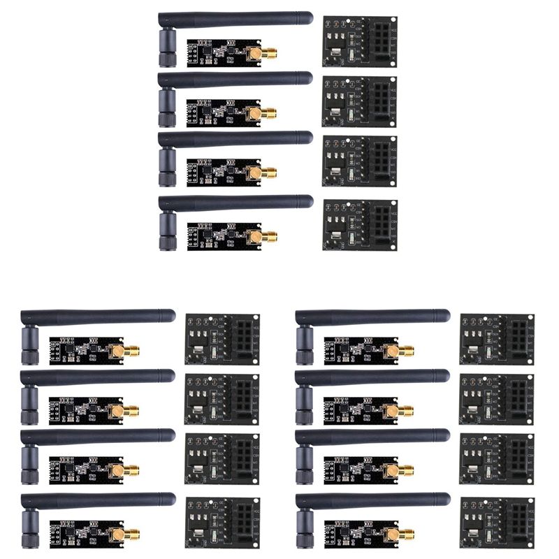 12Pcs NRF24L01+PA+LNA Wireless - Nrf24L01 Module Wireless ulasan dan harga