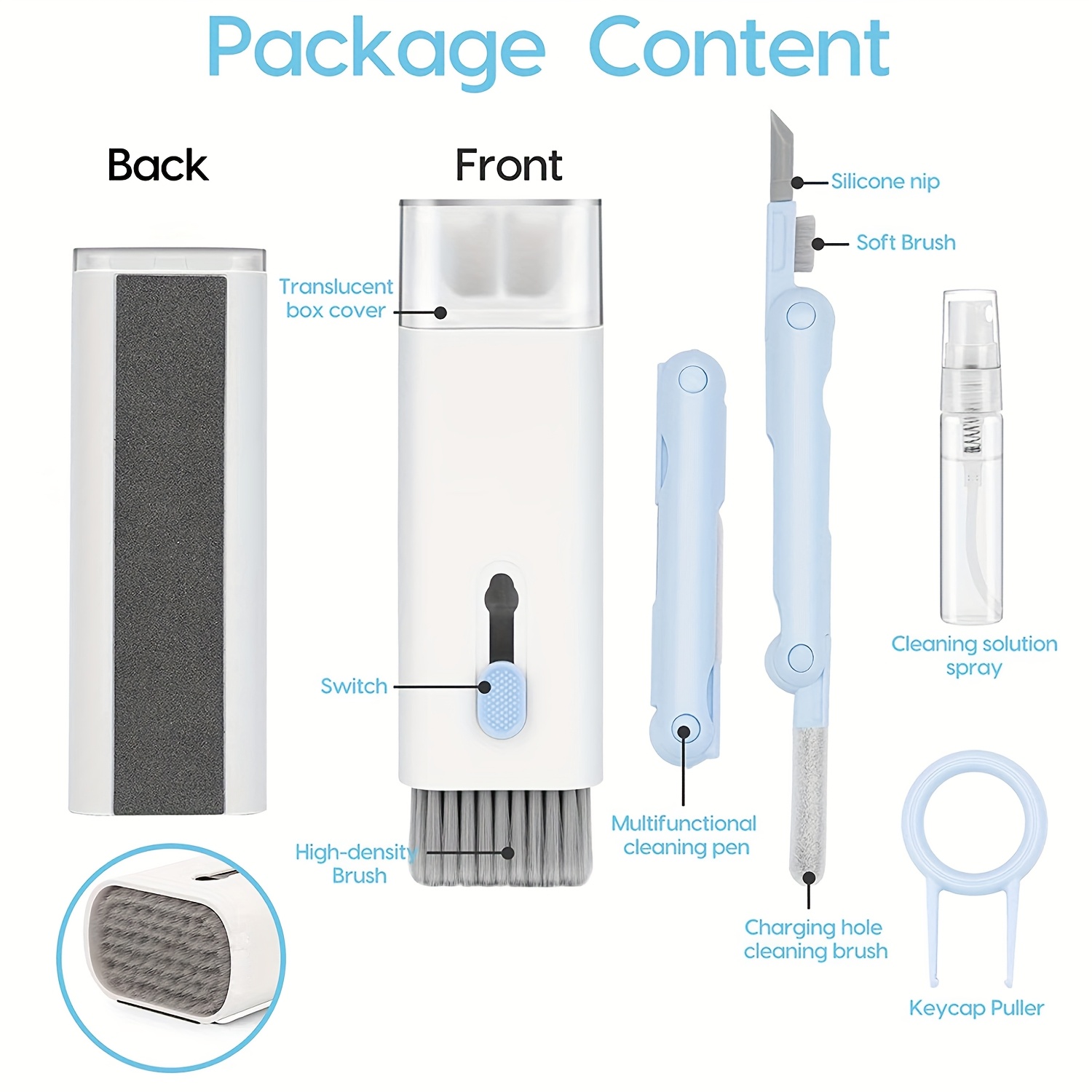 7-in-1 Electronic Cleaning Kit - Learn Diy Electronics ulasan dan harga