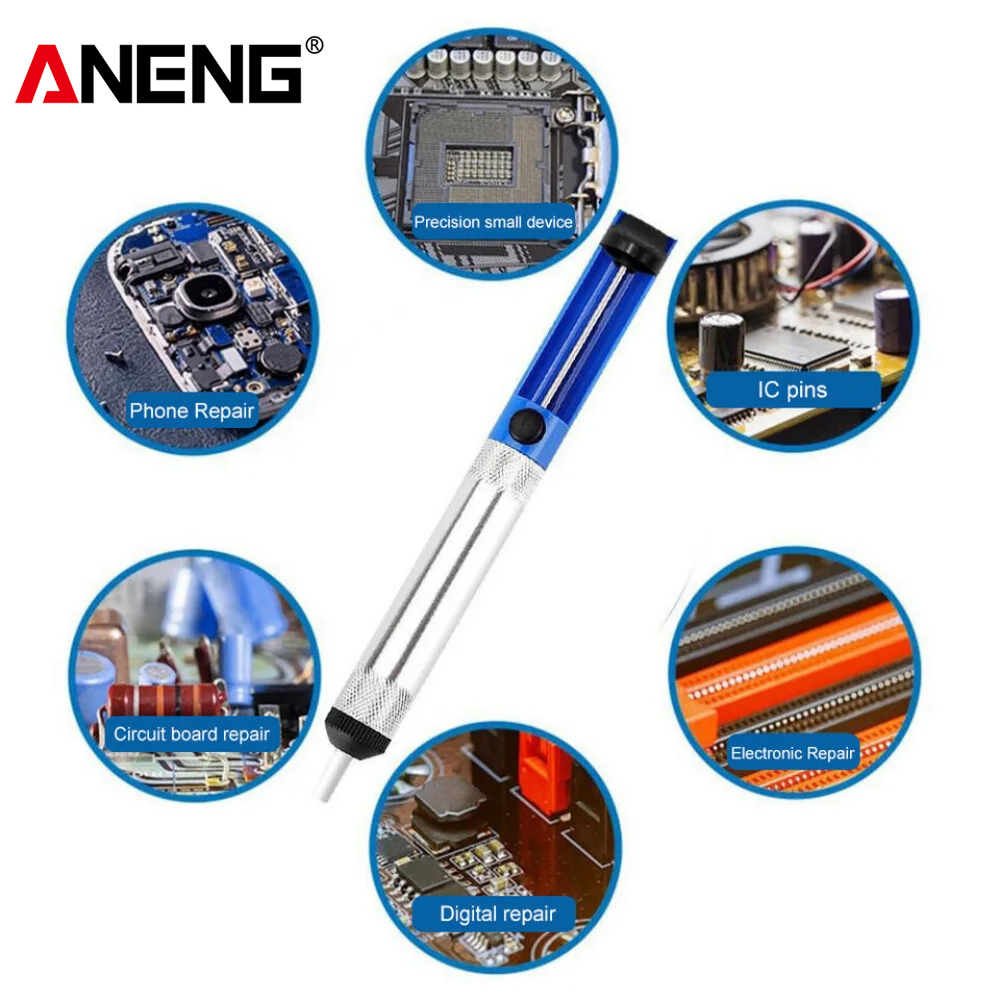 ANENG Desoldering Pump Iron De - Diy Electronics Lab ulasan dan harga
