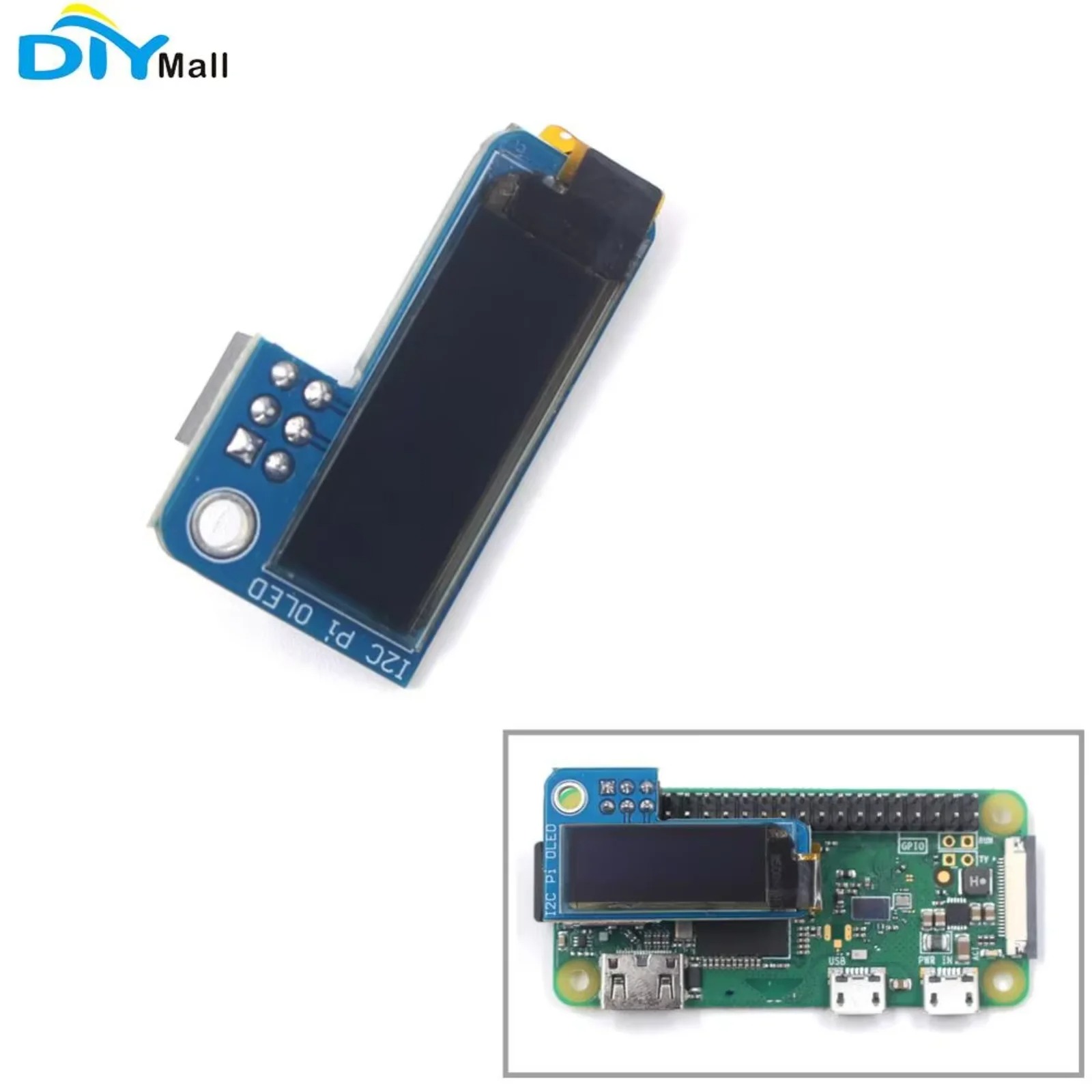DIYmall 0.91 Inch OLED Display - Diy Electronics Raspberry Pi ulasan dan harga