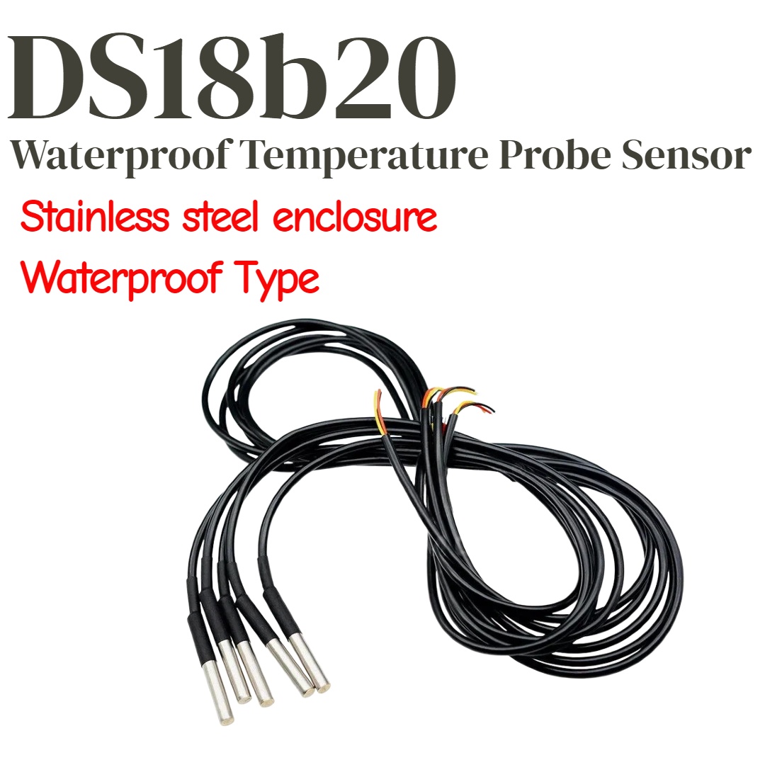 1/5pcs DS18b20 Temperature Pro - Ds18B20 Temperature Sensor ulasan dan harga