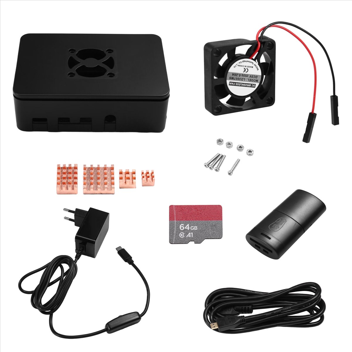 A73T For Raspberry Pi 4B Kit w - Diy Electronics Raspberry Pi ulasan dan harga