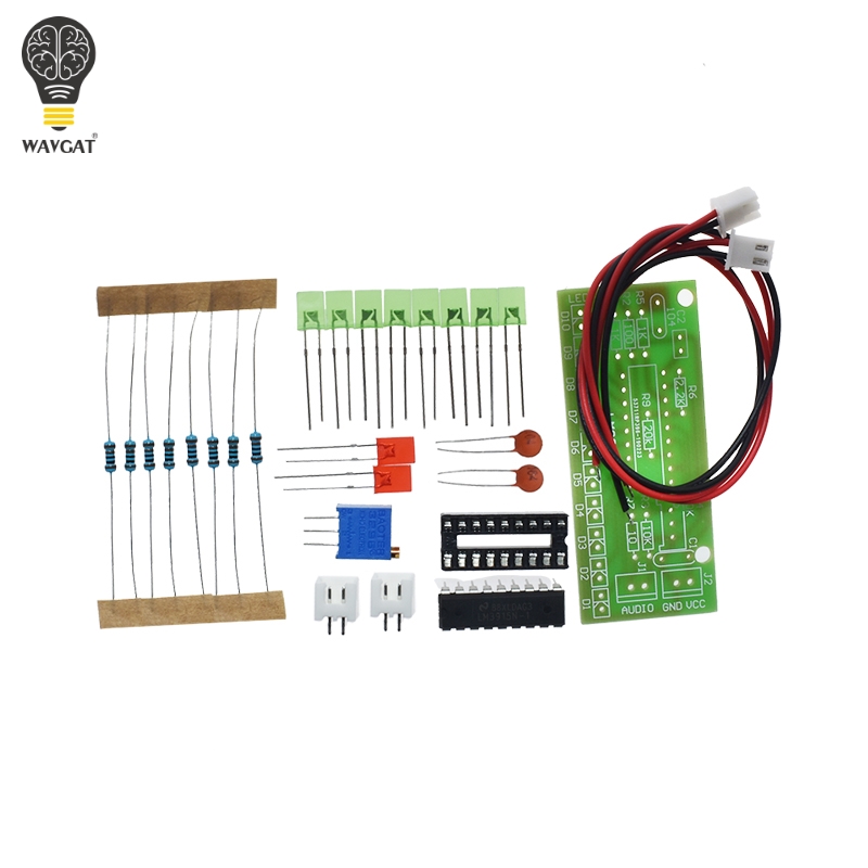 LM3915 DC 9V-12V 10 LED Sound  - Diy Electronics Lab ulasan dan harga