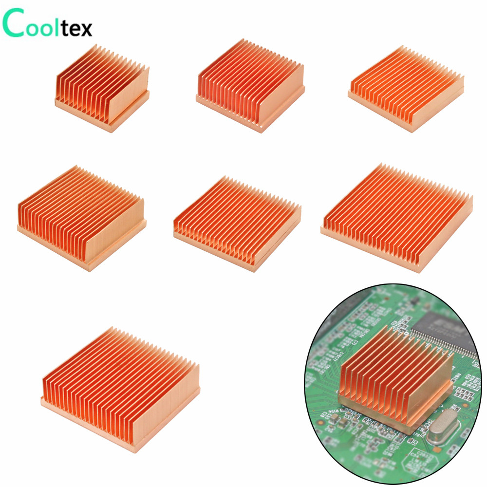 DIY Pure Copper Heatsink Skivi - Diy Electronics Raspberry Pi ulasan dan harga