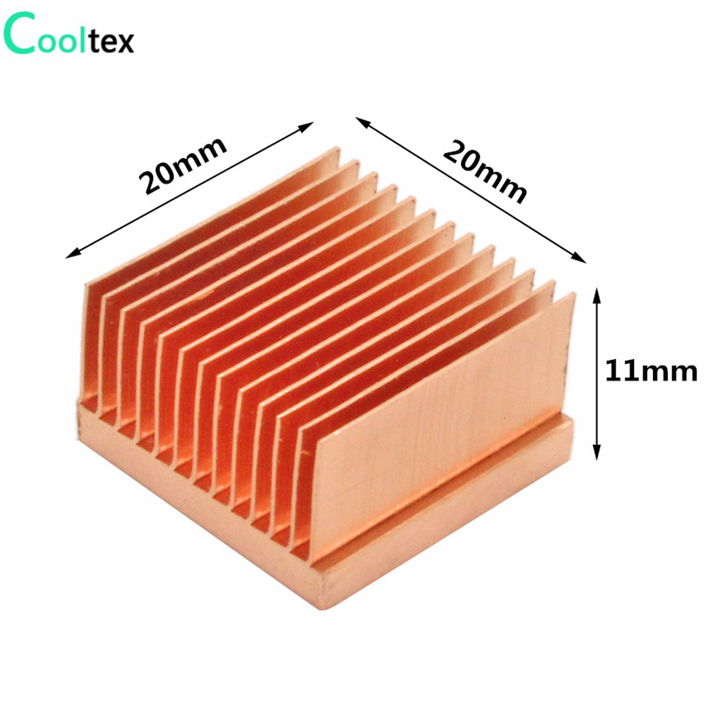 DIY Pure Copper Heatsink Skivi - Diy Electronics Raspberry Pi ulasan dan harga