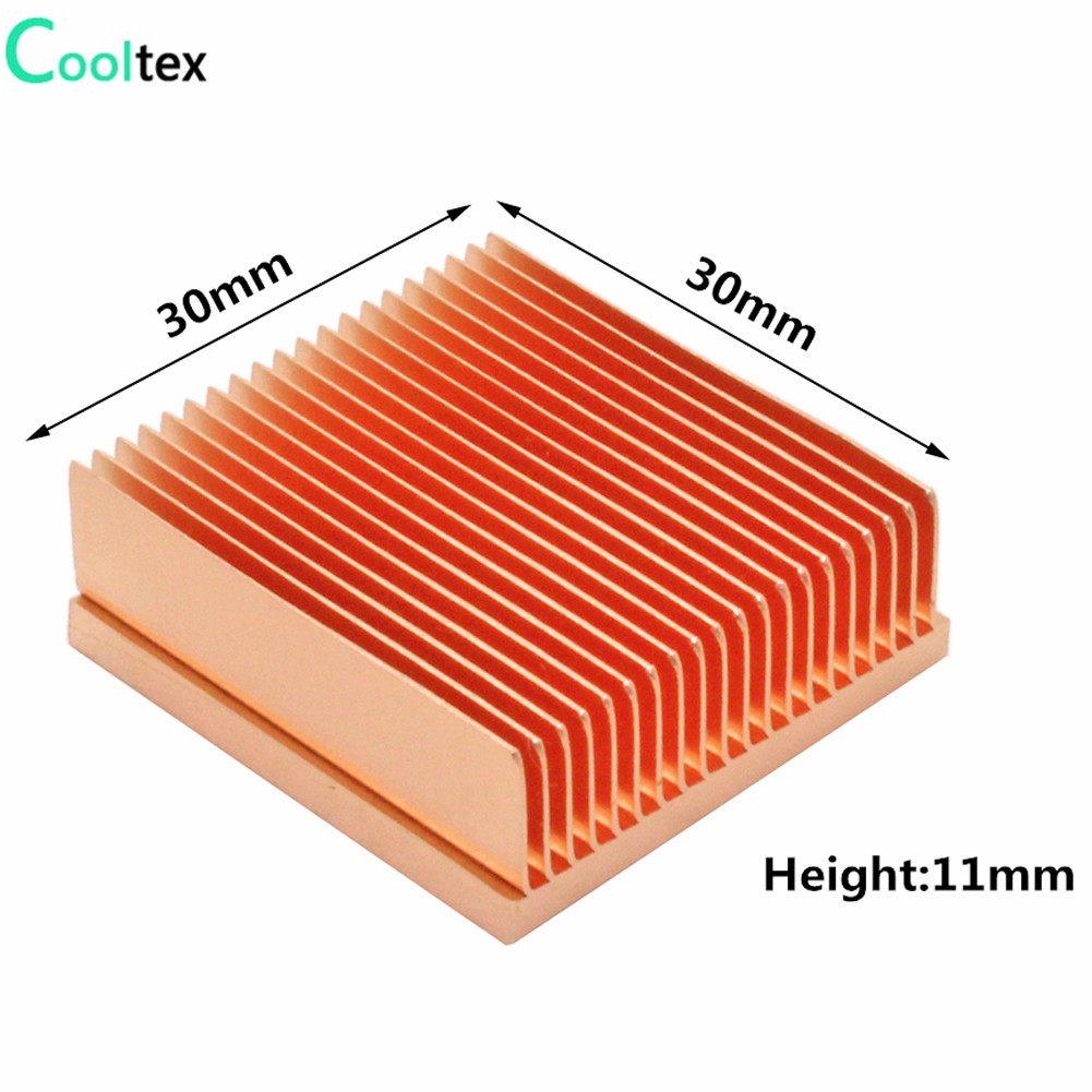 DIY Pure Copper Heatsink Skivi - Diy Electronics Raspberry Pi ulasan dan harga