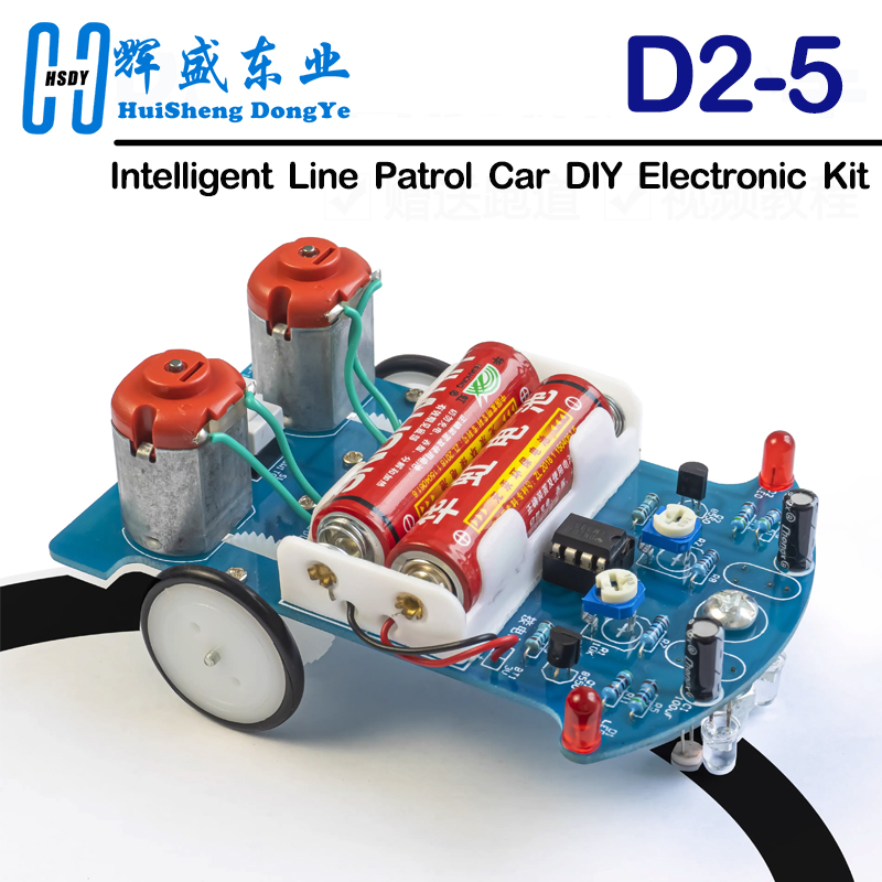 D2-5 Intelligent Track Car Ele - Diy Electronics Workbench ulasan dan harga