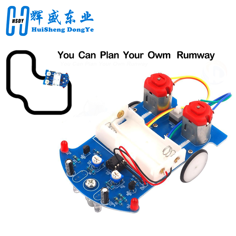 D2-5 Intelligent Track Car Ele - Diy Electronics Workbench ulasan dan harga