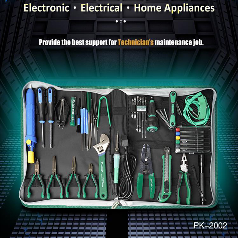 52Pcs Pro'sKit PK-2002H Home E - Diy Electronics Lab ulasan dan harga