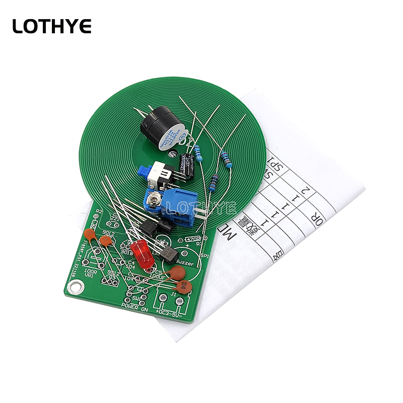 DC 3V-5V Metal Detector Kit DI - Diy Electronics Supplies ulasan dan harga