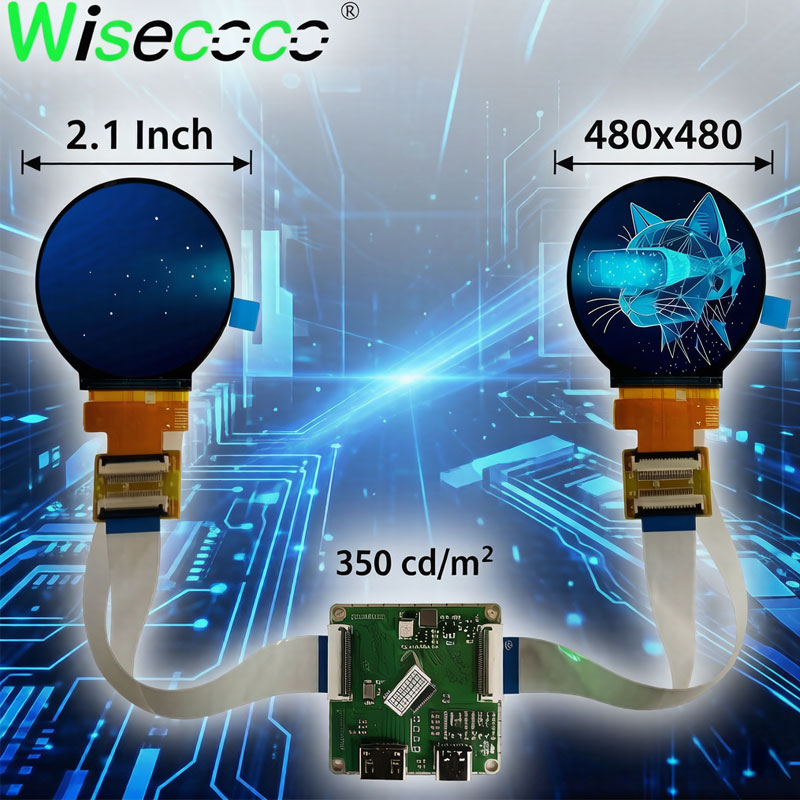 2.1 Inch Dual IPS Round Displa - Diy Electronics Raspberry Pi ulasan dan harga