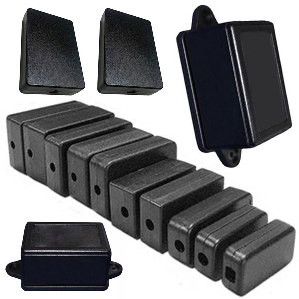 Black DIY ABS Plastic Electron - Diy Electronics Projects ulasan dan harga