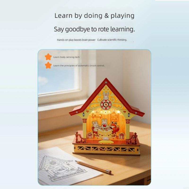 XXFE Electronic Cottage Assemb - Diy Electronics Projects For Kids ulasan dan harga