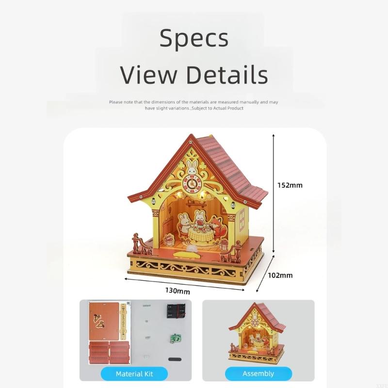XXFE Electronic Cottage Assemb - Diy Electronics Projects For Kids ulasan dan harga