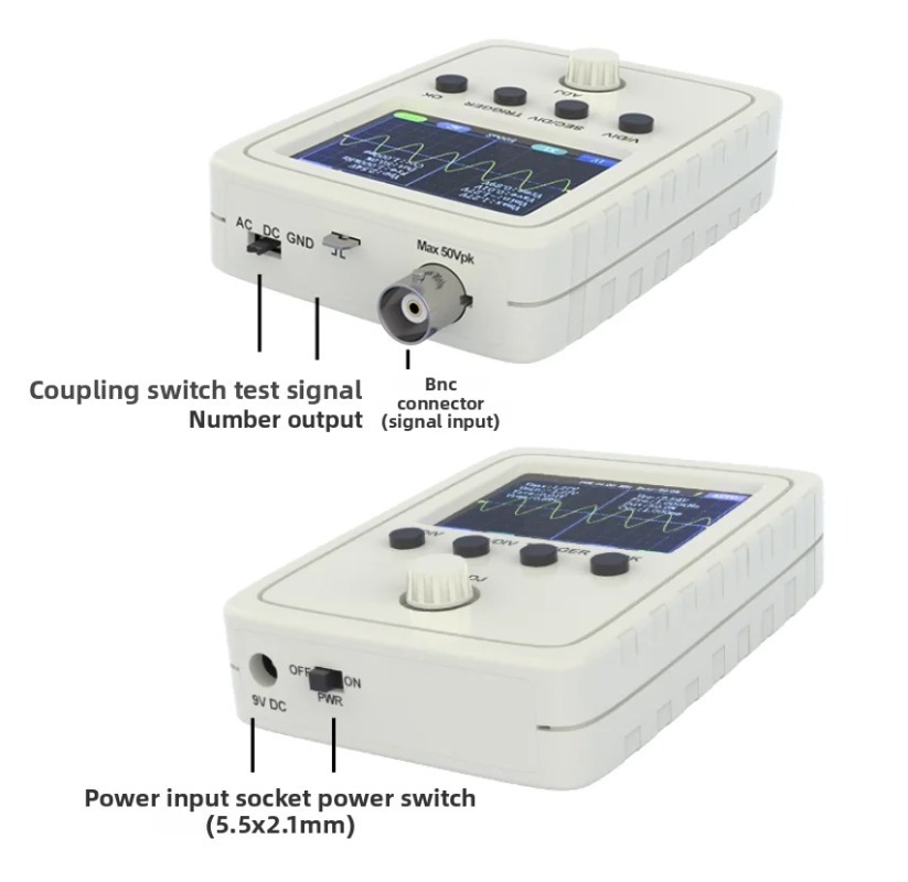 Digital Oscilloscope DIY Assem - Learn Diy Electronics ulasan dan harga