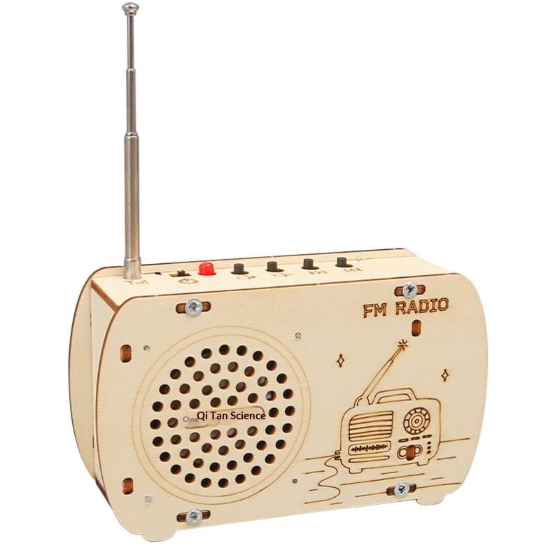 DIY Wooden FM Radio Kit Vintag - Diy Electronics Projects For Kids ulasan dan harga